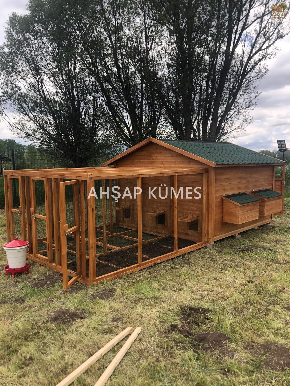 Ahşap Tavuk Kümesi 2791 - Görsel 2
