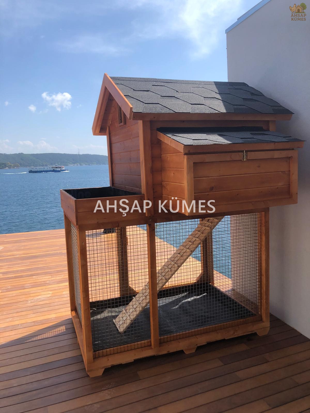 Ahşap Tavuk Kümesi 2792
