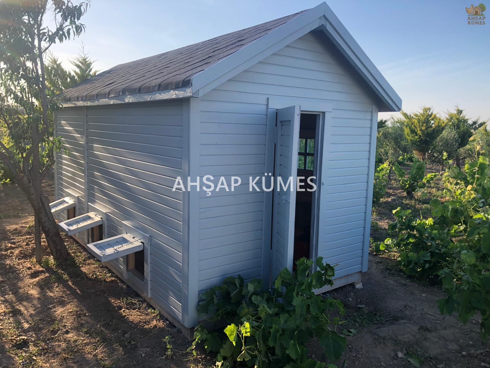 Ahşap Tavuk Kümesi 2799 - Görsel 2